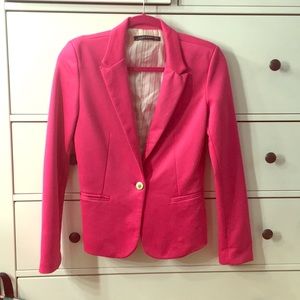 Zara hot pink blazer size XS